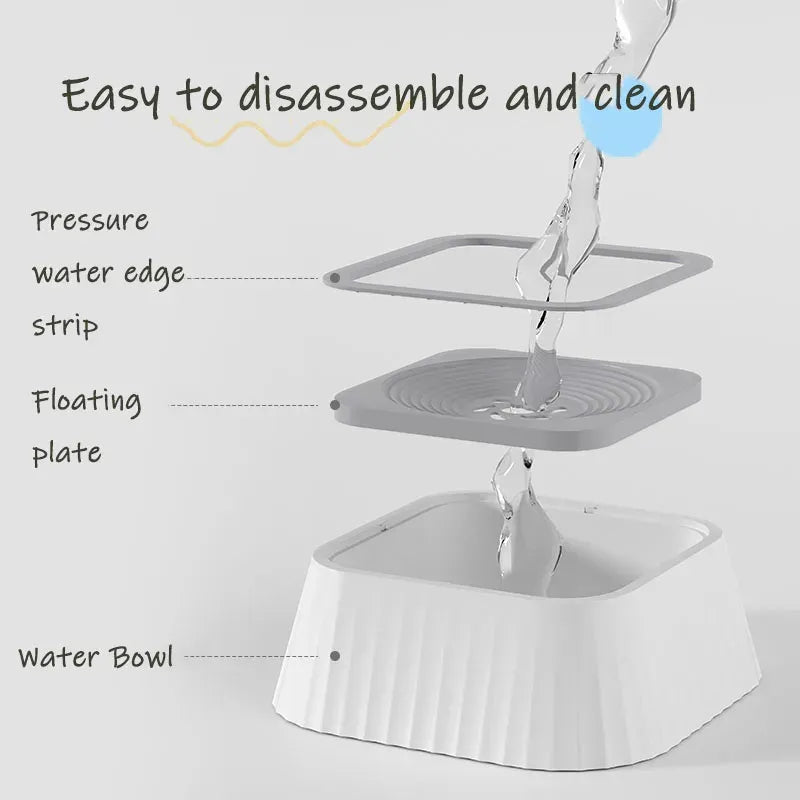 Pets Floating Water Bowl