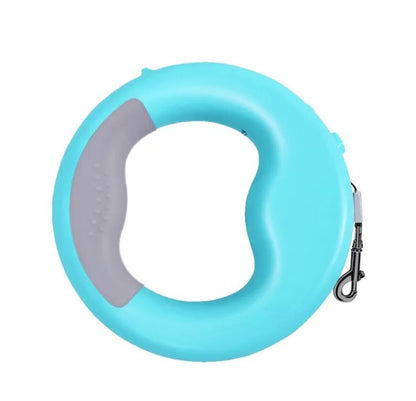Retractable Dog Leash – Durable Cute Pet Walking Lead with One-Click Brake