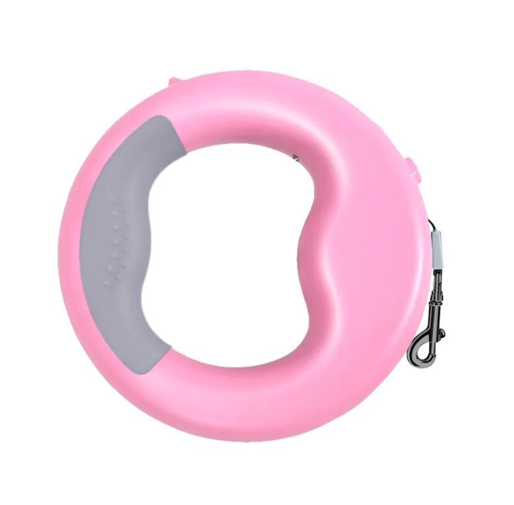Retractable Dog Leash – Durable Cute Pet Walking Lead with One-Click Brake