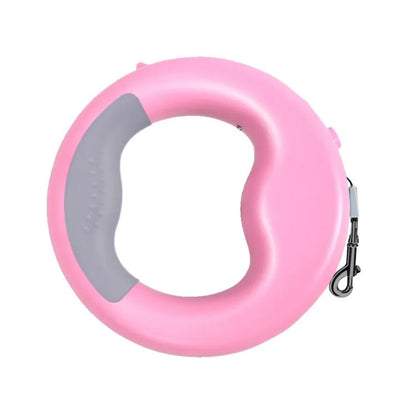 Retractable Dog Leash – Durable Cute Pet Walking Lead with One-Click Brake
